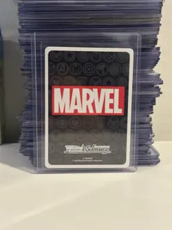 Captain America 2023 Weiss Schwarz Japanese MAR/SE40-027SP SP Gold Stamp - Image 2