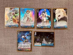 Weiss Schwarz Log Horizon Mixed Card Lot SR PS RR R C U PR, Eng NM - Image 1