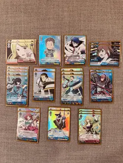 Weiss Schwarz Log Horizon Mixed Card Lot SR PS RR R C U PR, Eng NM - Image 2