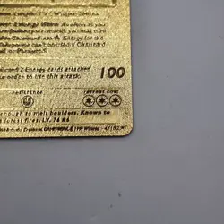 1999 Pokemon Charizard Gold Foil Textured Card 4/102 NM - Image 5