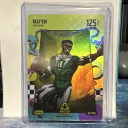 Bo Jackson Battle Arena Taze'em Steel First Edition #125 Holo Card - Image 1