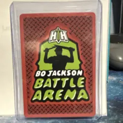 Bo Jackson Battle Arena Taze'em Steel First Edition #125 Holo Card - Image 2