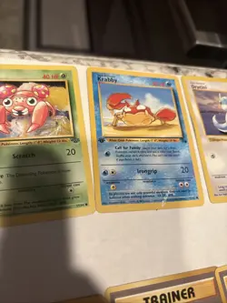 Lot of Vintage cards. pokemon. Shadowless. Promo Mew. 1st edition Played cards - Image 5