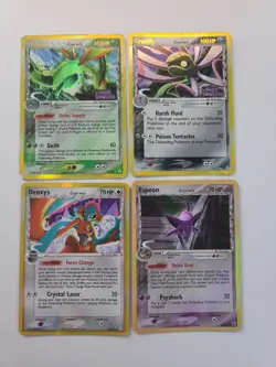 Pokemon Delta Species Holo Four Card Collection - RARE - Image 1