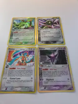 Pokemon Delta Species Holo Four Card Collection - RARE - Image 2