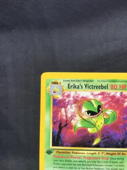 Pokemon Cards: Gym Heroes 1st Edition Rare: Erika's Victreebel 26/132 - Image 2