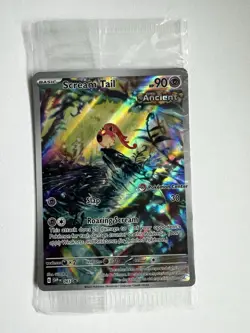 Pokemon TCG Scream Tail ETB Promo Black Star Card 065/071 Pokemon Center - Image 1
