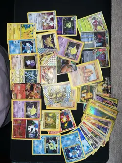Pokemon Card Collection Lot Wotc Vintage Full Arts Holos Tcg Charizard Rainbow - Image 5