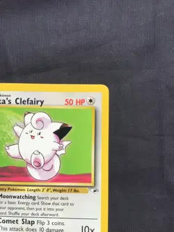 Pokemon Cards: Gym Heroes 1st Edition Rare: Erika's Clefairy 25/132 - Image 3
