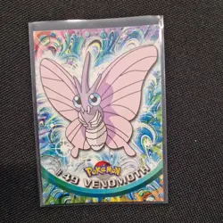 Pokemon Topps TV Animation Card #48,49 Venonat, Venomoth - LP-NM - Image 2