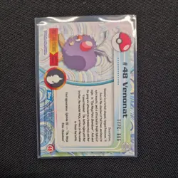 Pokemon Topps TV Animation Card #48,49 Venonat, Venomoth - LP-NM - Image 5