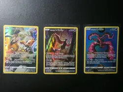 Pokemon Card TCG - Galarian Bird Trio Set Crown Zenith Promos - 3 Card Lot - Image 1