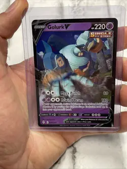 Golurk V 070/203 Evolving Skies Ultra Rare Holo Pokemon TCG Card LP/NM 2021 - Image 4