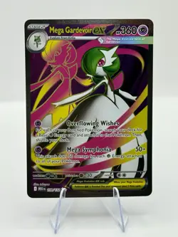 Pokemon TCG Mega Gardevoir EX 159/132 ME01 Mega Evolution Ultra Rare Holo Card - Image 1