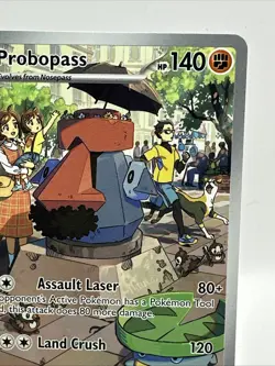 Pokemon TCG Probopass Twilight Masquerade Holo Illustartion Rare Card 182/167 - Image 4