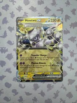Mewtwo ex - 058/182 - Pokemon Paradox Rift Ultra Rare Card - Image 1