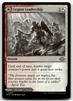 Legion Leadership #255 MTG Modern Horizons 3 NM X1 - Image 1