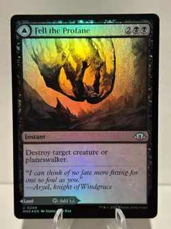 Fell the Profane 244 U Modern Horizons 3 FOIL NM MTG - Image 1
