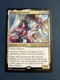 MTG Drana and Linvala - March of the Machine (MOM) NM - Image 1