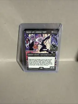 MTG - Black Cat, Cunning Thief (Borderless) Marvel's Spider-Man Regular - Image 1