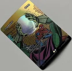 MTG Marvel Universe Traumatize Sorcery MYTHIC FOIL #0015 - Image 2