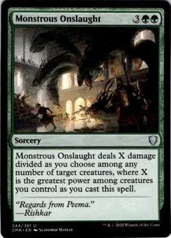 MTG Monstrous Onslaught Commander Legends Uncommon #244 - Image 1
