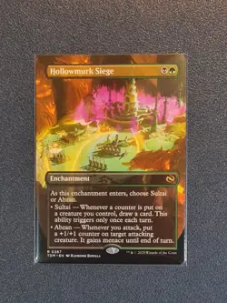 MTG Hollowmurk Siege - Showcase - Tarkir: Dragonstorm - TDM - Near Mint+ - Image 1