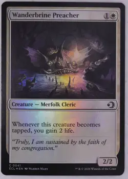 Wanderbrine Preacher ECL 0041 MTG Foil - Image 1