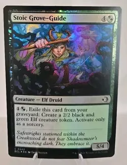 Stoic Grove-Guide MTG Lorwyn Eclipsed Foil - Image 1