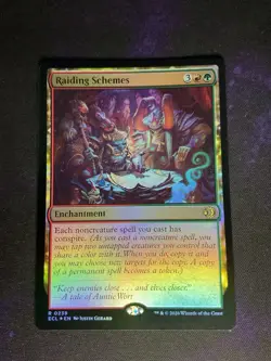 MTG * Raiding Schemes (Foil) Lorwyn Eclipsed * 1X * NM - Image 1