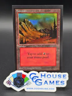 Mountain C #1 Misprint Miscut Light Border Collector's Ed CE NM/M CGHouse #WM - Image 1