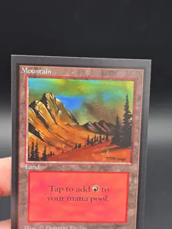 Mountain C #1 Misprint Miscut Light Border Collector's Ed CE NM/M CGHouse #WM - Image 5