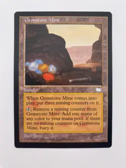 Gemstone Mine - NM - Weatherlight - Magic the Gathering - Image 1