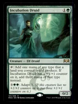 Incubation Druid LP Light Play Ravnica Allegiance MTG [12375] - Image 1