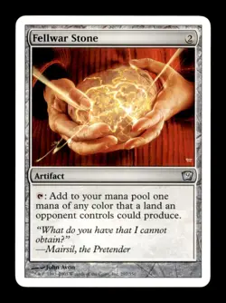 Fellwar Stone 9th Edition Light Play MTG Magic the Gathering - Image 1