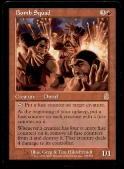 Bomb Squad LP Light Play Odyssey MTG [6314] - Image 1