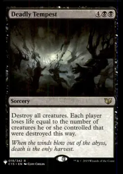 Deadly Tempest LP Light Play The List MTG [12536] - Image 1