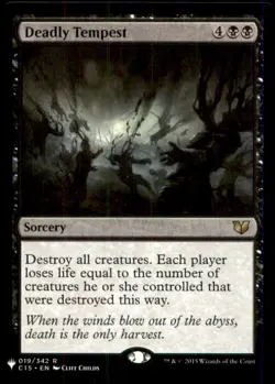 Deadly Tempest LP Light Play The List MTG [12534] - Image 1