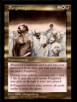 Purgatory LP Light Play Mirage MTG [6019] - Image 1
