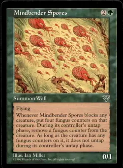 Mindbender Spores LP Light Play Mirage MTG [6014] - Image 1