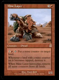 Mine Layer LP Light Play Odyssey MTG [6357] - Image 1