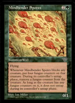Mindbender Spores LP Light Play Mirage MTG [6628] - Image 1