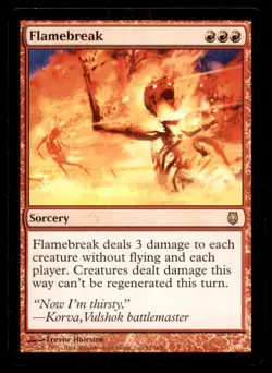 Flamebreak LP Light Play Darksteel MTG [9763] - Image 1