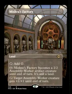 Mishra's Factory LP Light Play Modern Horizons 2 MTG [11213] - Image 1