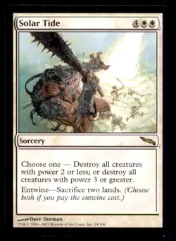 Solar Tide LP Light Play Mirrodin MTG [12037] - Image 1