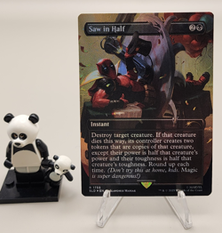 Saw in Half (Rainbow Foil) R Secret Lair Drop Series 1755 NM MTG - Image 1