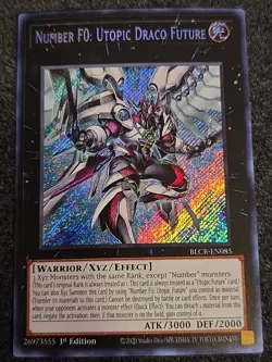 Yugioh! Number F0: Utopic Draco Future - BLCR-EN085 - Secret Rare - 1st Edition - Image 1