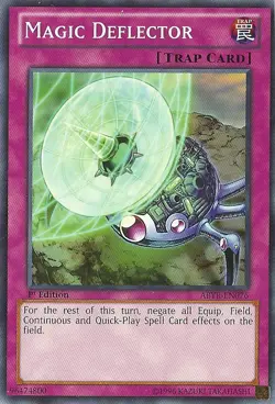 Yugioh! MP Magic Deflector - ABYR-EN076 - Common - 1st Edition Moderately Played - Image 1