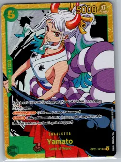 Yamato OP01-121 PRB01 SEC Romance Dawn - One Piece Card Game - NM - Image 1