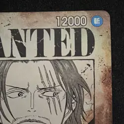 One Piece Shanks OP09-004 Super Rare SP Wanted Poster Card - Emperors New World - Image 5